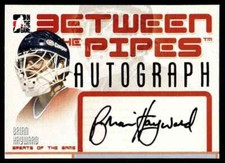 2006-07 In The Game Between Pipes Autograph Brian Hayward Auto Montreal