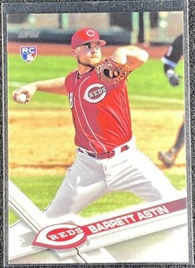 2017 Topps Update Barrett Astin Rookie Card #US53 - Reds RC