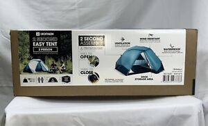 Decathlon Quechua 2 Second Set Up Pop Up Easy Tent 2 Person Camping 