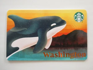 STARBUCKS 2019 Washington State ORCA Recycled Paper GIFT CARD No Value Seattle - Picture 1 of 1