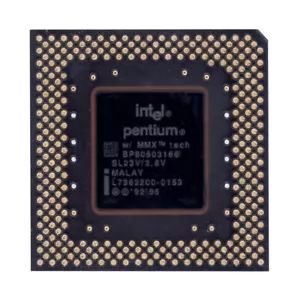 INTEL PENTIUM MMX SOCKET 7 166MHz SL23V - Picture 1 of 1