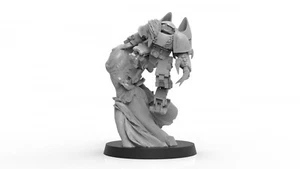 Impréssion 3d Figurines futuristes Héros avec réacteur dorsal - Bild 1 von 1