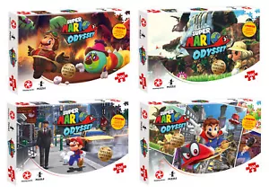 Puzzle - Super Mario Odyssey - Puzzle 4er Set (4x 500 Teile) Supermario Puzzel - Bild 1 von 5