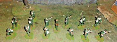 Francotiradores de plástico pintado 1/32 de la Unión de Berdans de la Guerra Civil Americana Foto 1 de 4