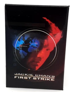 Jackie Chans First Strike 1996 Movie Promo Promotional Pinback Pin Button - Picture 1 of 2