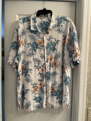 Cubavera  Hawaiian Shirt XXL Mens  Button Up - Image 1 of 4