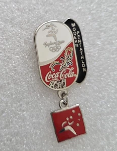 SYDNEY 2000 COCA-COLA MODERN PENTATHLON OLYMPIC PIN - Picture 1 of 1