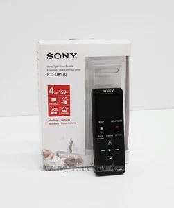 Sony ICD-UX570 Digital Voice Recorder - Schwarz - Bild 1 von 3