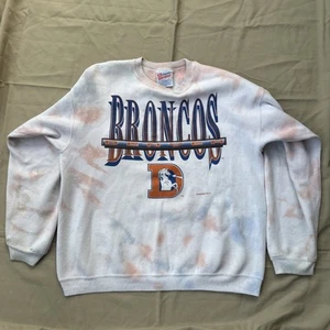 Vintage Broncos sweatshirt Sz L - Picture 1 of 8