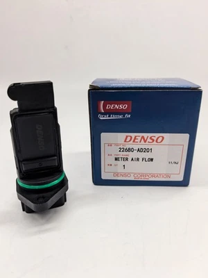 DENSO Mass Air Flow Meter Sensor 22680-AD201 For Nissan Maxima Infiniti Subaru — 第 1/4 张图片
