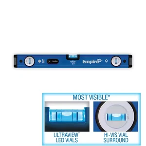 24 In. Ultraview LED Magnetic Box Level - Picture 1 of 11