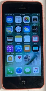iPhone 5C 16 GB A1456 Desbloqueado Rosa y Negro - Listo para Activar - 👀 Información y Fotos - Imagen 1 de 4