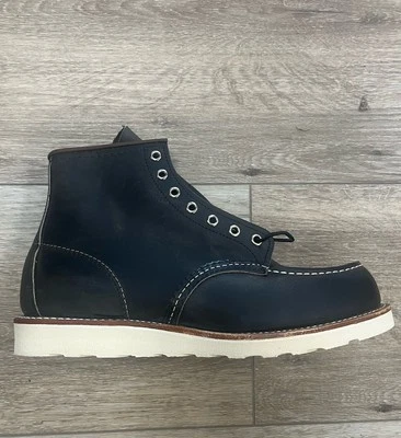 Zapatos Red Wing 6" Moc Puntera Bota -TALLA 10- 8890 HECHOS EN EE. UU. Carbón Áspero y Resistente Foto 1 de 4