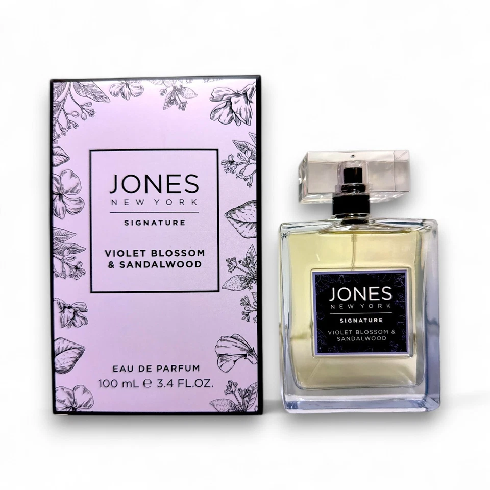 Violet Blossom & Sandalwood Jones New York Signature Eau De Parfum Spray 3.4 OZ Foto 1 de 1