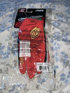 Troy Lee Designs Air Ghostwing Infra Red Motocross ATV BMX Gloves Adult Medium - Picture 1 of 2