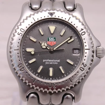 Tag Heuer Professional Divers Mens Quartz Watch 200m Stainless Steel S99.206K - Image 1 of 4