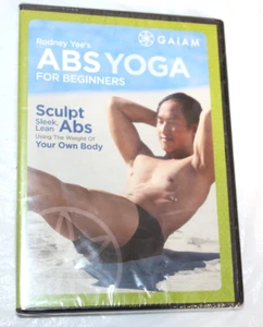 Rodney Yee DVD Abs Yoga For Beginners Sculpt Sleek Lean 2004 - Picture 1 of 2