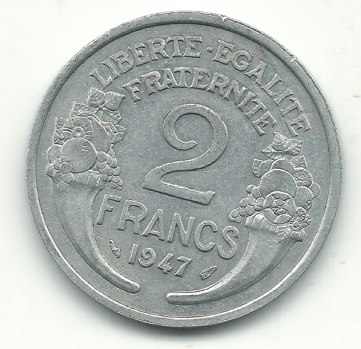 レア外貨✨　1947年　5フラン レア外貨✨ 1947年 5フラン 1947 FRANCE 5 FRANCS - High