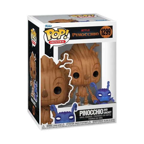 Funko Pop Netflix Pinocchio and Cricket 1299 Vinyl Figure Cover