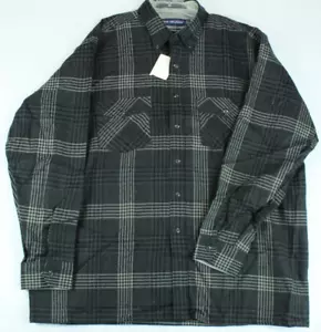 Van Heusen Shirt Men's Tall XL Long Sleeve Plaid Flannel WinterWeights - Picture 1 of 12