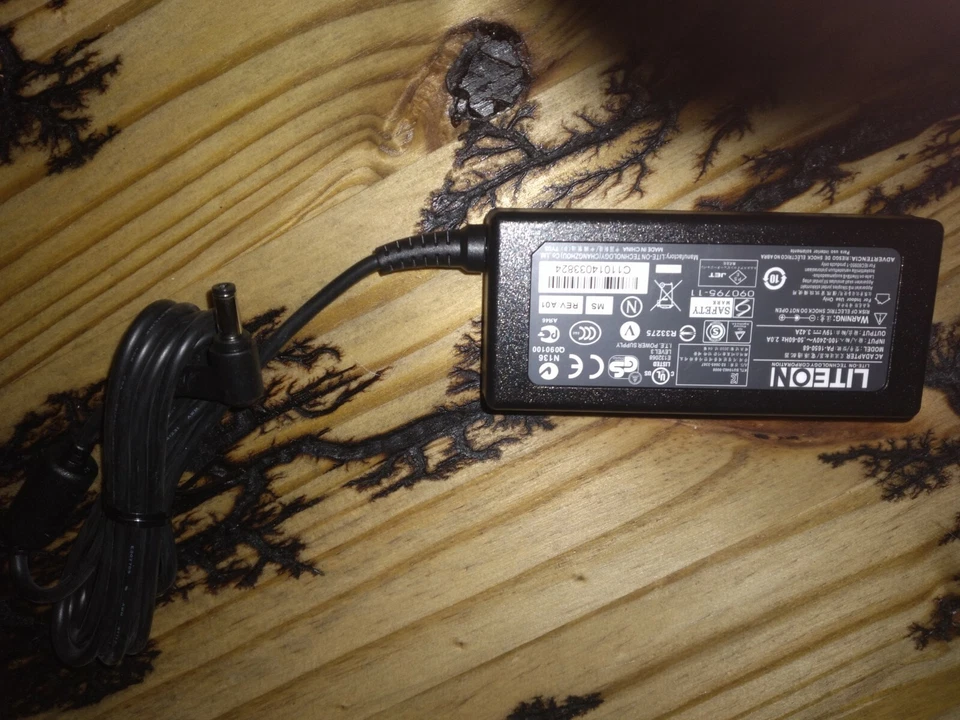 Nuevo Cargador Adaptador de CA Liteon PA-1650-02 Portátil Acer Gateway 19V 3.42A 65W Foto 1 de 1