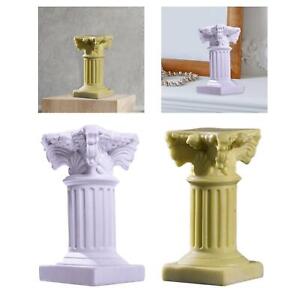 Roman Pillar Statue Pedestal Stand Candle Holder for Patio
