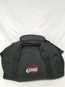 Bolso de entrenamiento de hombro de lona de viaje Black Port Company Los Angeles Clippers gimnasio - Imagen 1 de 4