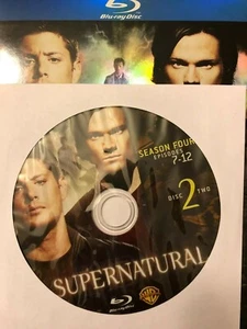 Supernatural - Season 4 Blu-Ray, Disc 2 REPLACEMENT DISC (not full season) - Picture 1 of 1