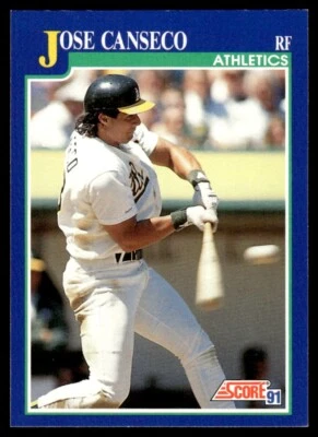 1991 Score Jose Canseco #1 - Image 1 of 2
