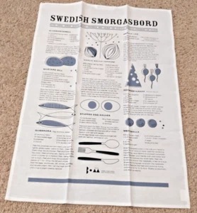 Tea Towel  IRISH SMORGASBORD  Recipes for Irish Eats!!!! NOS - Picture 1 of 8