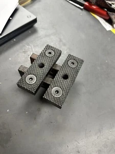 Reed No. 1C Vise Jaws New Hand Machined In Detroit Michigan **Read Description** - Picture 1 of 5