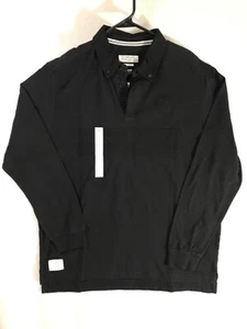 U.S Polo Assn Black Mallet Long Sleeve Polo Shirt Mens Size XL - Picture 1 of 9