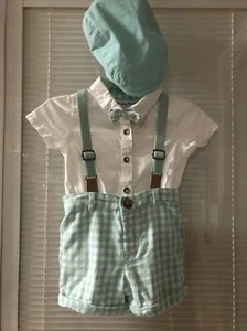 baby boys tommy bahama 6-9 months matching set - Picture 1 of 8