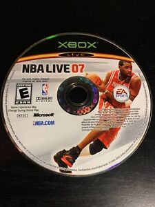 NBA Live 07 (Microsoft XBOX) Tested W/Pic, Disc Only **