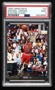 1995-96 Upper Deck Electric Court Michael Jordan #23 PSA 9 MINT HOF