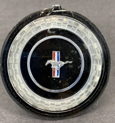 1967 FORD MUSTANG Steering Wheel Hub Emblem - Vintage - Good Condition - Image 1 of 4