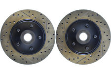 Front PAIR Stoptech Disc Brake Rotor for 1971-1972 Ford Custom 500 (44322)