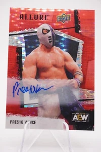 AEW 2022 Allure - Red Rainbow Auto - 28 Preston Vance - Imagen 1 de 2
