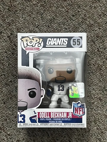 Funko Pop! #55 Odell Beckham Jr. New York Giants White Jersey Cover