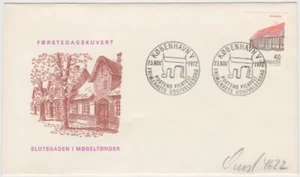 Denmark FDC 1972, Danish Architecture, House, Aeroskobing - Picture 1 of 1