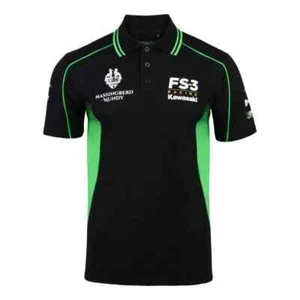 Camisa polo oficial Kawasaki Massingberd Mundy MotoGP equipo de carreras pequeña mediana - Imagen 1 de 2