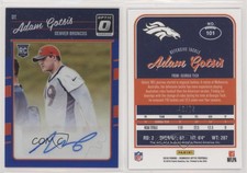 2016 Donruss Optic Blue Signatures /75 Adam Gotsis #101 Rookie Auto RC