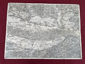 Landkarte 1880 TULLN Z.12 Col.XIV-1:75000-Klosterneuburg-Korneuburg-Stierndorf-Andrä - Bild 1 von 3