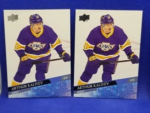 2020-21 Upper Deck ARTHUR KALIYEV RC YOUNG GUNS #701 LOT OF 2 AA450 - Picture 1 of 2
