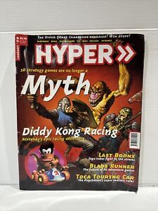 HYPER Magazine Australia - Video Game - January 1998 Myth Diddy Kong Racing