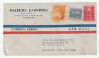 HABANA 3 stamps AIRMAIL cover VIA NEW-YORK 20/12/1952 to Germany
