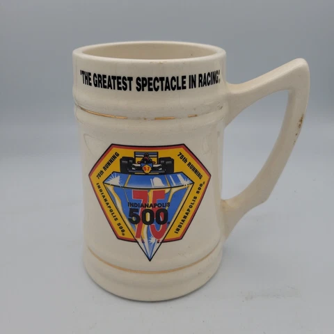 1991 Indy 500 75th Running Beer Mug Cover