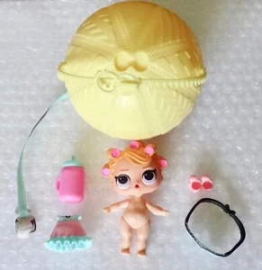 lOL SLEEPOVER CLUB BABY DOLL SER 3 CONFETTI POP YELLOW BALL 4 T-LA BLU neocurio - Picture 1 of 8