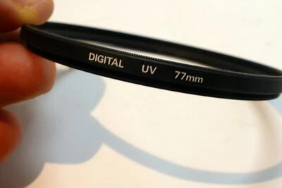 Quantaray Digital UV 77mm Filter  thin profile for wide angle - Image 1 of 4