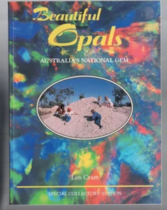 AUS LOCAL HISTORY ,BEAUTIFUL OPALS , SPECIAL COLLECTORS ED , SIGNED by LEN CRAM - Picture 1 of 3
